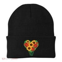 Flower Heart Bouquet Beanie thumb 0