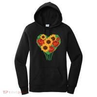 Flower Heart Bouquet Women's Hoodie thumb 0