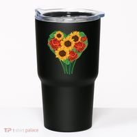 Flower Heart Bouquet Tumbler thumb 0