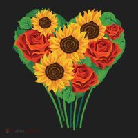 Flower Heart Bouquet Tumbler thumb 3