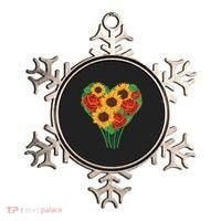 Flower Heart Bouquet Ornament thumb 0