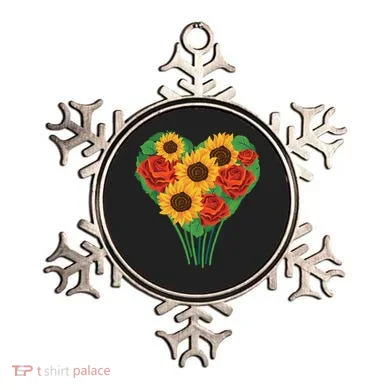 Flower Heart Bouquet Ornament