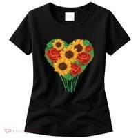 Flower Heart Bouquet Women's T-Shirt thumb 0