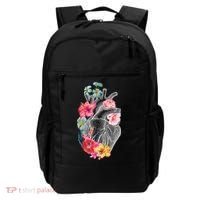 Flower Heart Floral Backpack thumb 0