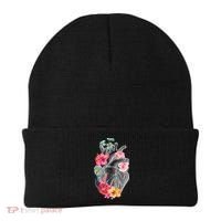 Flower Heart Floral Beanie thumb 0