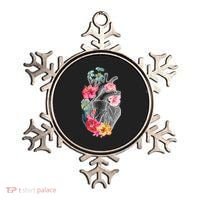 Flower Heart Floral Ornament thumb 0