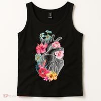 Flower Heart Floral Tank Top thumb 2