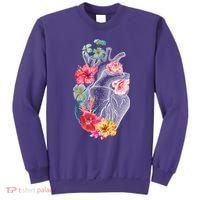 Flower Heart Floral Sweatshirt thumb 0