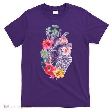 Flower Heart Floral T-Shirt
