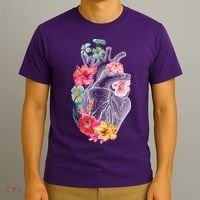 Flower Heart Floral T-Shirt thumb 3