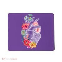 Flower Heart Floral Mousepad thumb 0