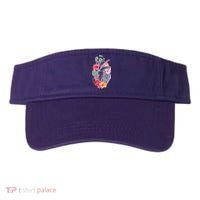 Flower Heart Floral Visor thumb 0