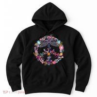 Flower Peace Bugs Hoodie thumb 0