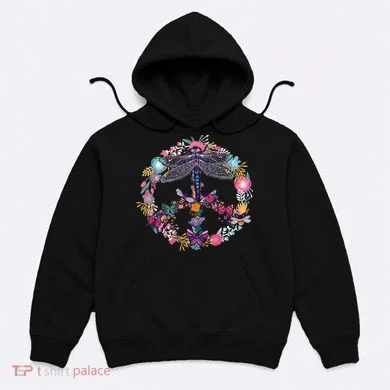 Flower Peace Bugs Hoodie
