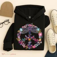 Flower Peace Bugs Hoodie thumb 4