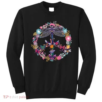 Flower Peace Bugs Sweatshirt