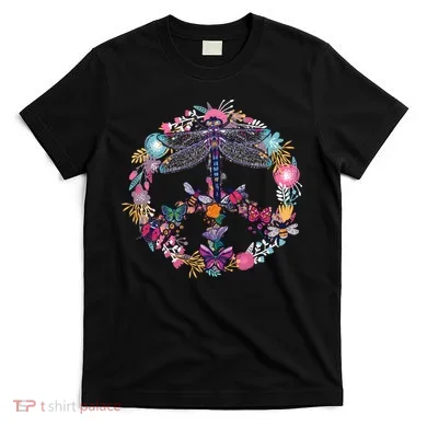 Flower Peace Bugs T-Shirt
