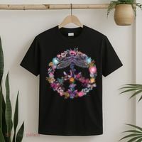 Flower Peace Bugs T-Shirt thumb 2