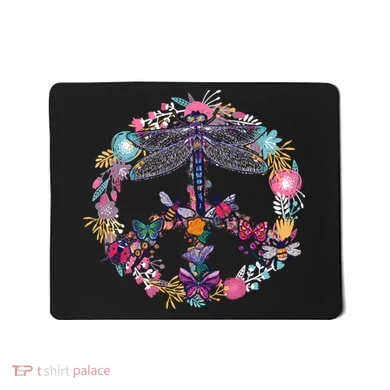 Flower Peace Bugs Mousepad