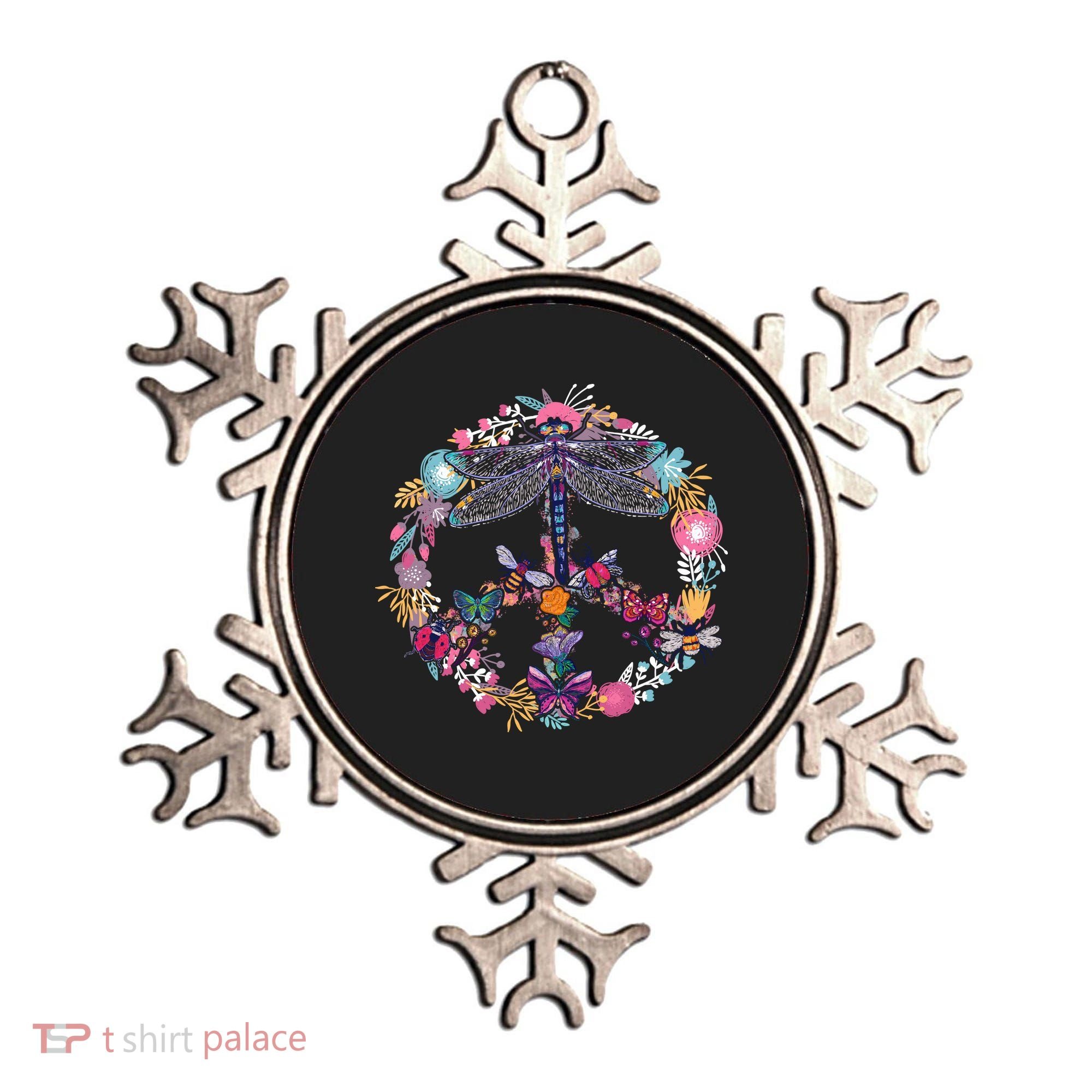 Flower Peace Bugs Ornament