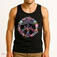 Flower Peace Bugs Tank Top thumb 3