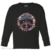 Flower Peace Bugs Toddler Long Sleeve thumb 0