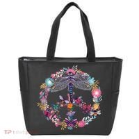 Flower Peace Bugs Tote Bag thumb 0