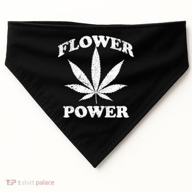 Flower Power USA-Made Doggie Bandana