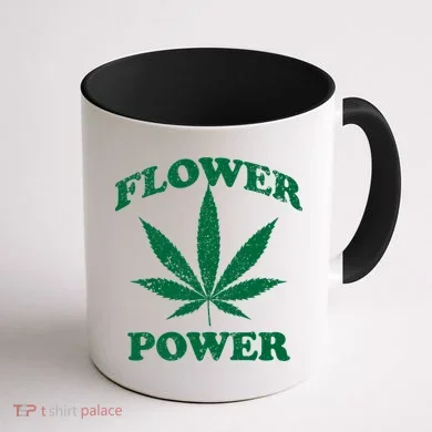 Flower Power Coffee Mug back