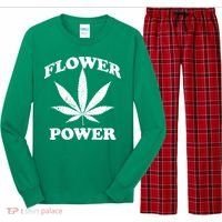 Flower Power Long Sleeve Pajama Set thumb 0