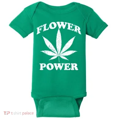 Flower Power Baby Bodysuit