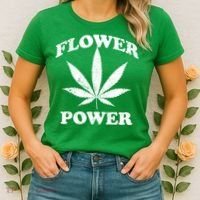 Flower Power Women's T-Shirt thumb 2