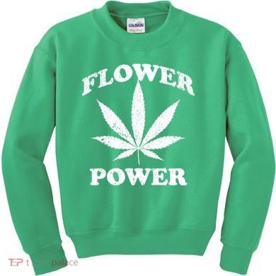 Flower Power Kids Sweatshirt