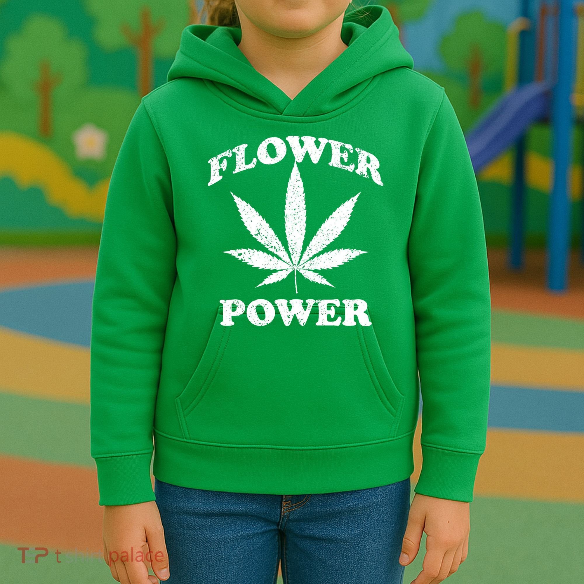 Flower Power Kids Hoodie