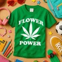 Flower Power Kids T-Shirt thumb 3