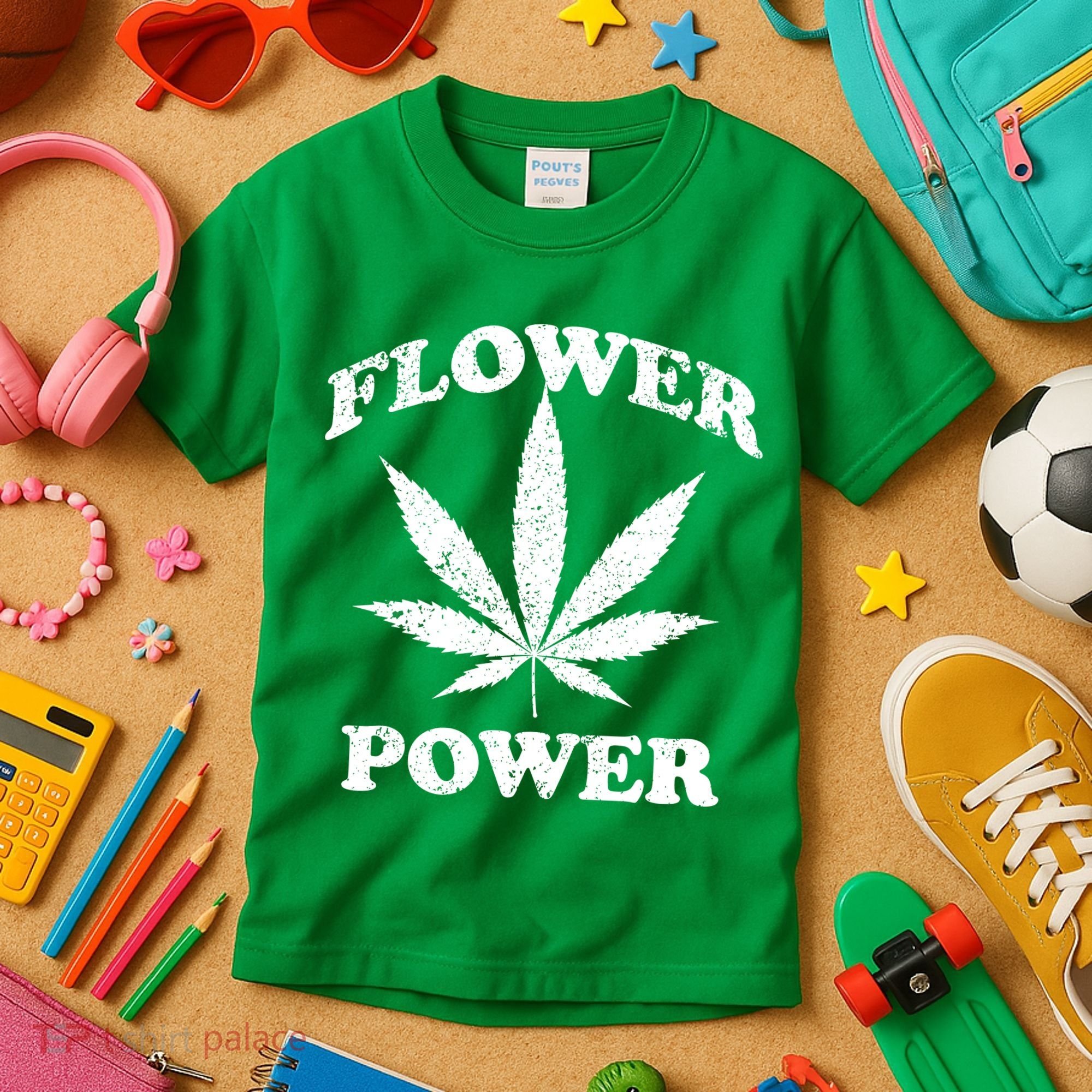 Flower Power Kids T-Shirt