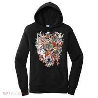 Flower Wolf Wilderness Floral Women's Hoodie thumb 0