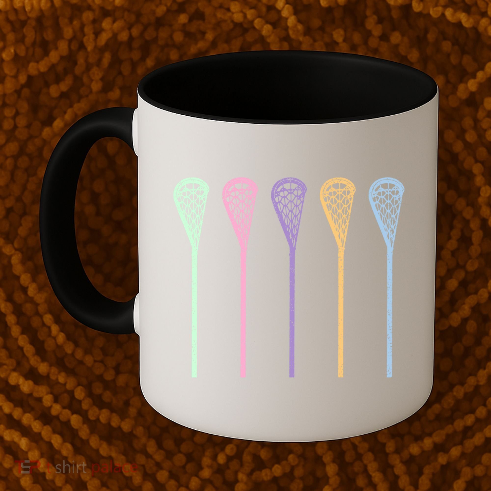 Funny Lacrosse Player Girl Gift Lax Sticks Cute Gift Coffee Mug