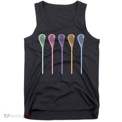 Funny Lacrosse Player Girl Gift Lax Sticks Cute Gift Tank Top
