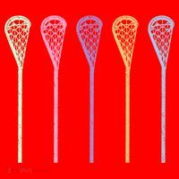Funny Lacrosse Player Girl Gift Lax Sticks Cute Gift Santa Hat thumb 1