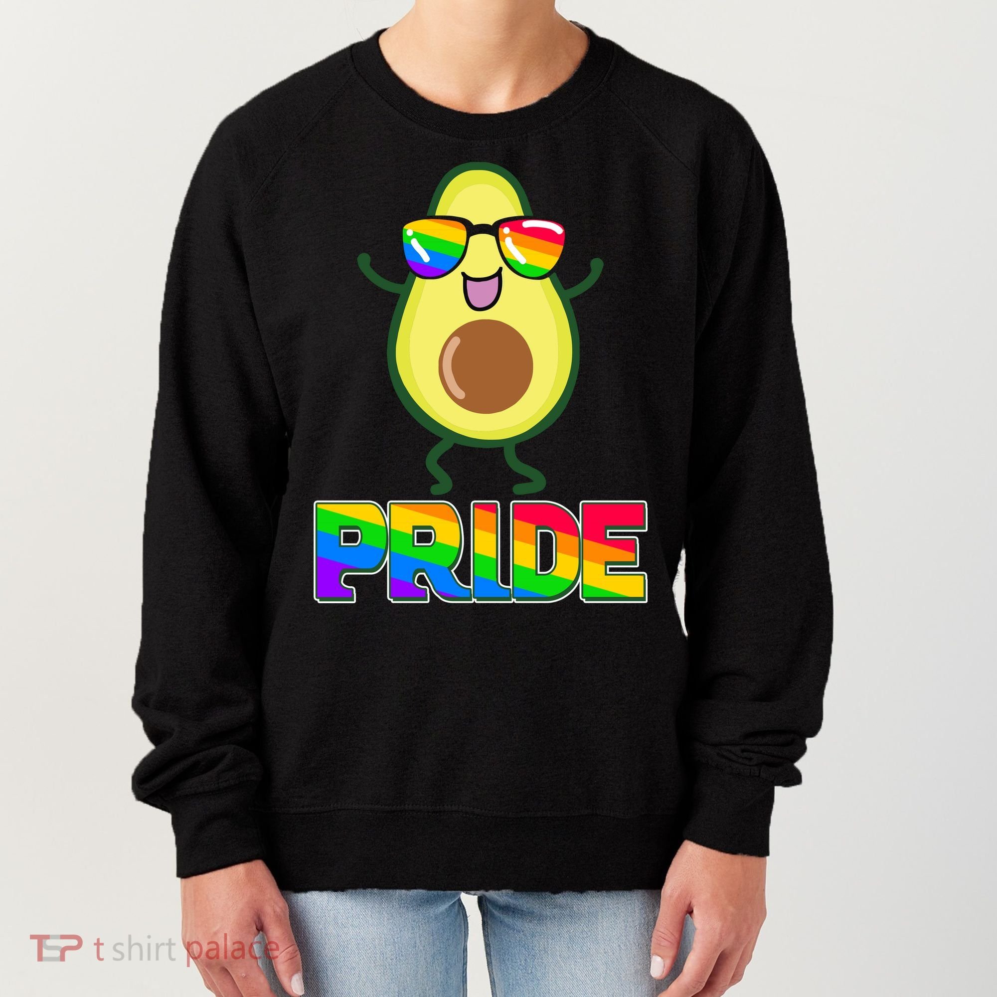 Funny LGBT Pride Avocado Women's Sweatshirt