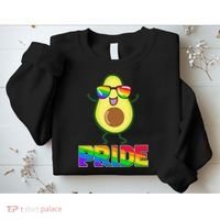 Funny LGBT Pride Avocado Sweatshirt thumb 2