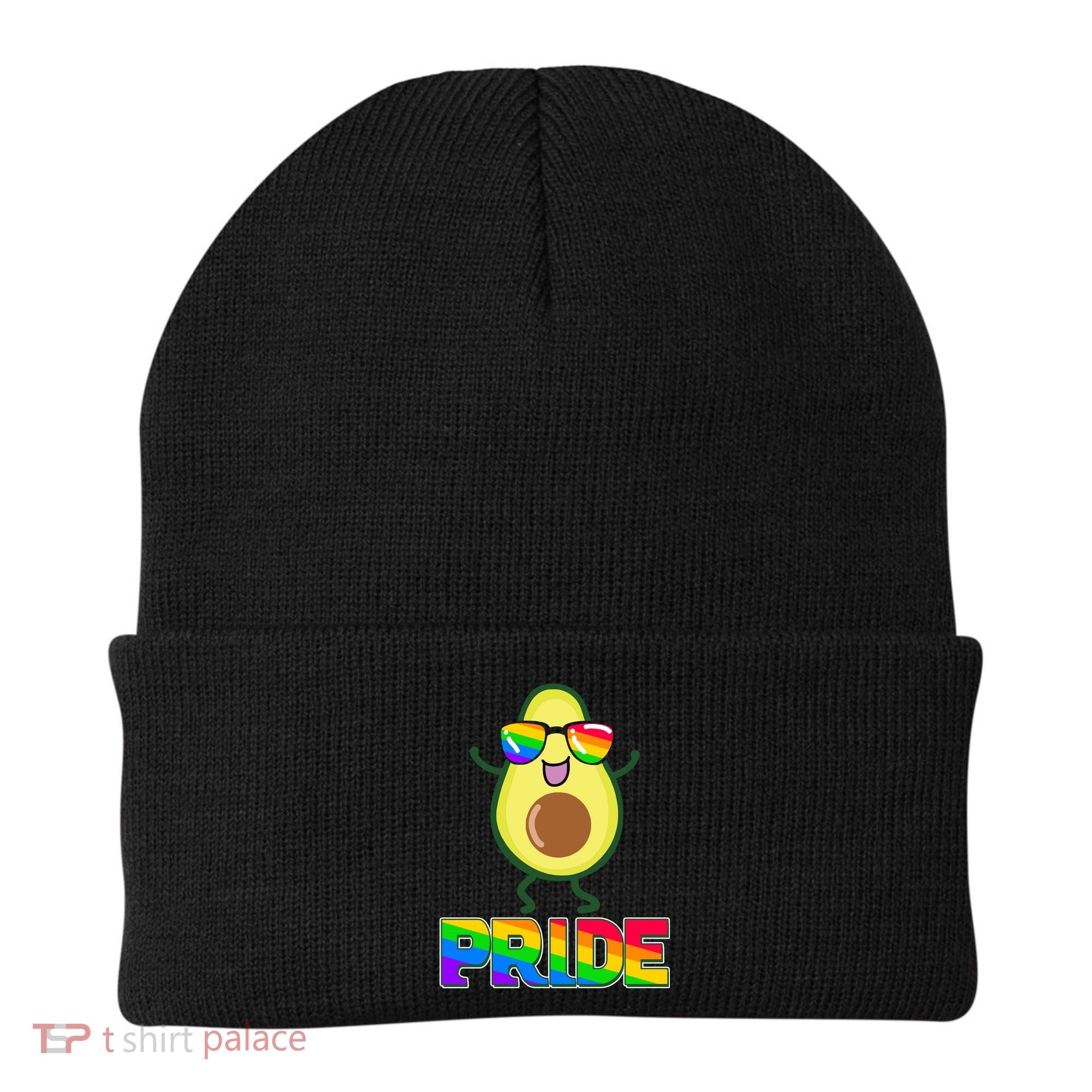 Funny LGBT Pride Avocado Beanie