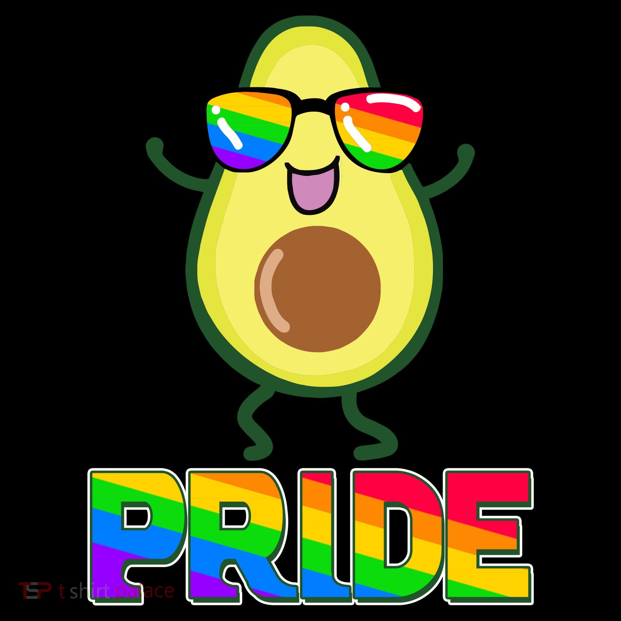 Funny LGBT Pride Avocado Women's Hoodie
