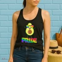 Funny LGBT Pride Avocado Women's Tank Top thumb 2