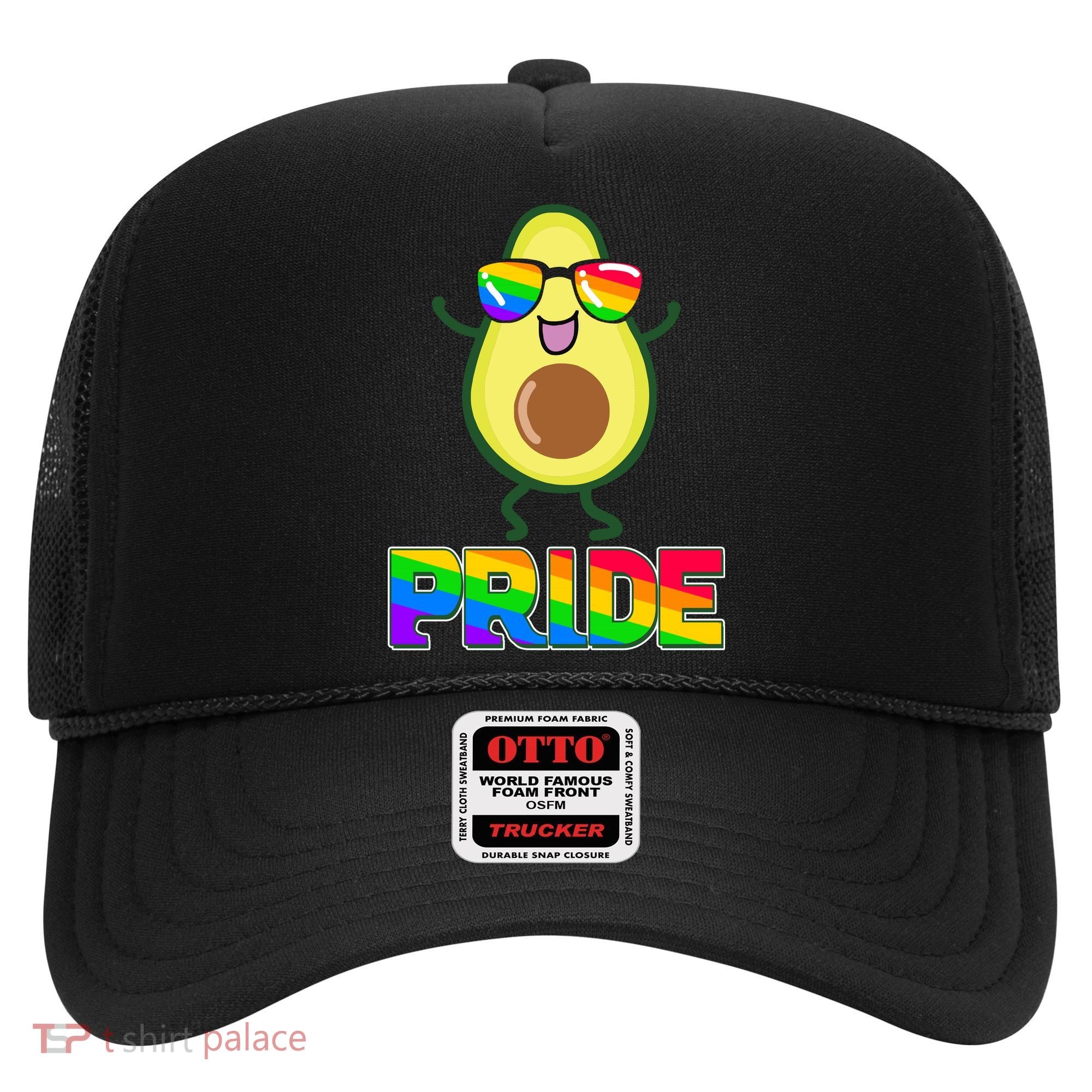 Funny LGBT Pride Avocado Hat