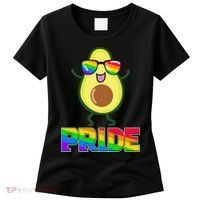Funny LGBT Pride Avocado Women's T-Shirt thumb 0