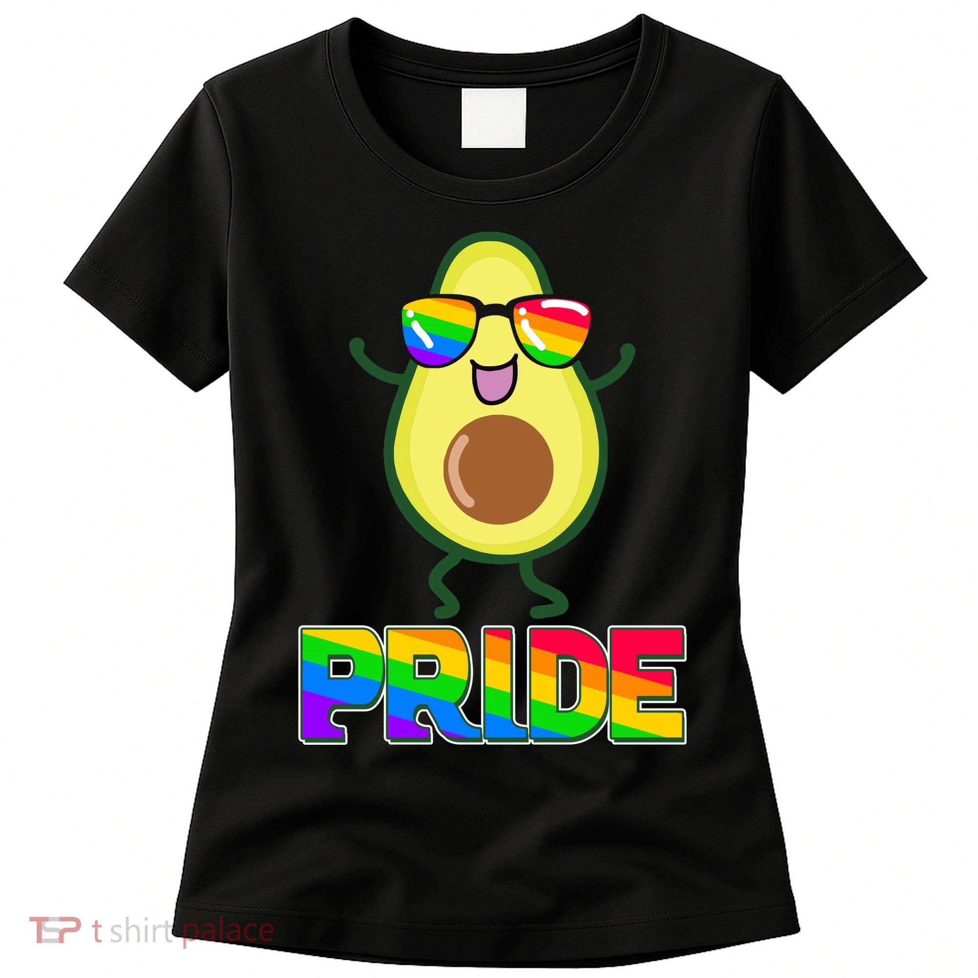 Funny LGBT Pride Avocado Women's T-Shirt
