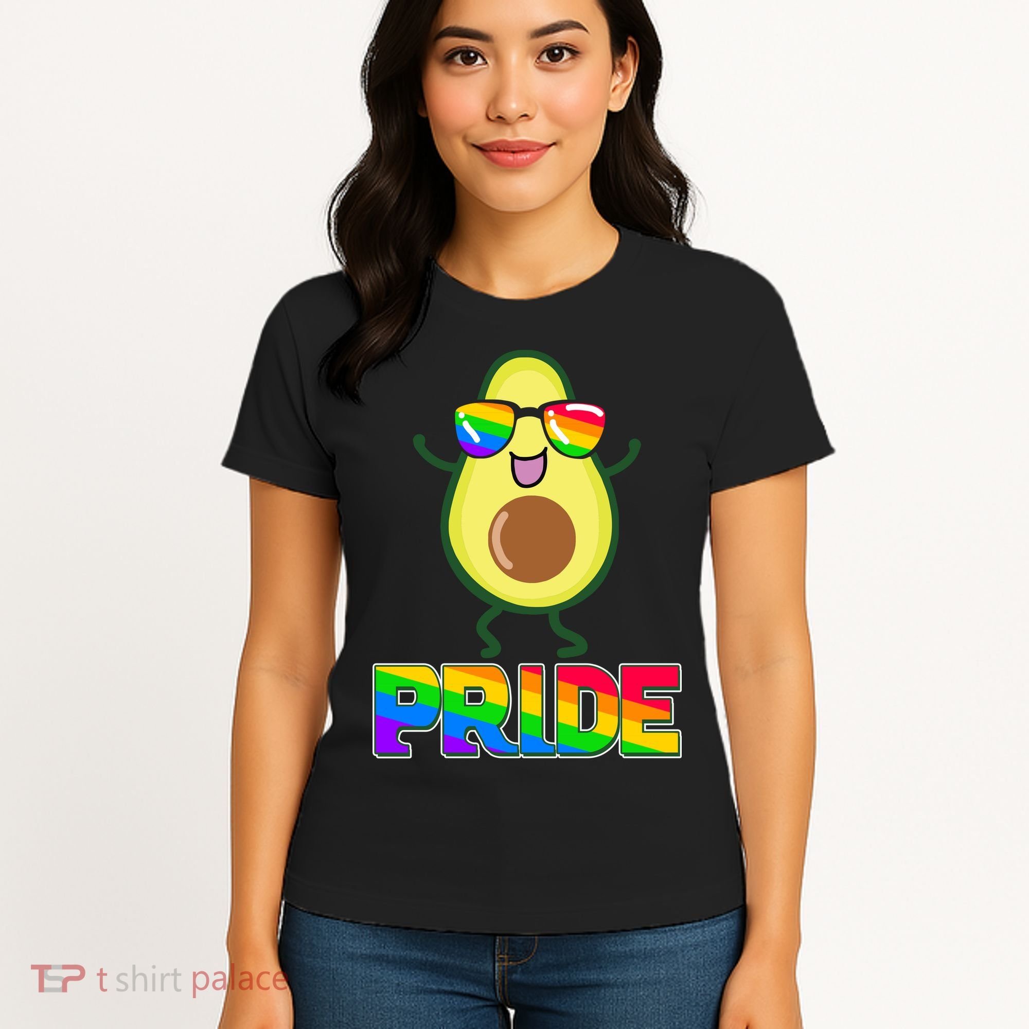 Funny LGBT Pride Avocado Women's T-Shirt
