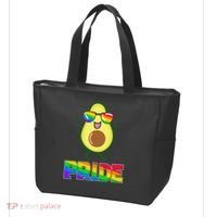 Funny LGBT Pride Avocado Tote Bag thumb 3